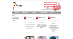 Desktop Screenshot of eurowindeutschland.com